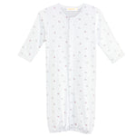 Pink Little Stars Printed Convertible Gown