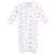 Tiny Baby Toys Printed Convertible Gown, Pink
