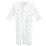 Baby Club Chic Tiny Baby Duckies Convertible Gown