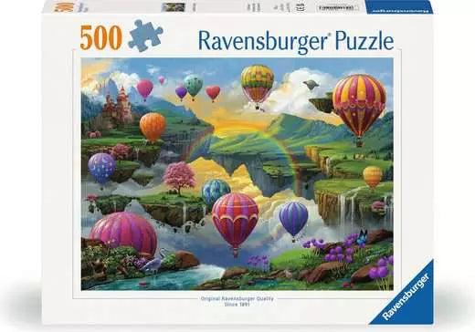 Ravensburger Nathanael Mortensen: Air Balloon Valley 500PC Puzzle