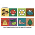 Mudpuppy Nature Baby Crinkle Fabric Stroller Book