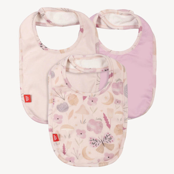 Organic Botanics Modal Magnetic Stay Dry Infant Bib 3-Pack