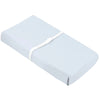 Organic Jersey - Changing Pad Cover with Slits for Safety Straps - Blue