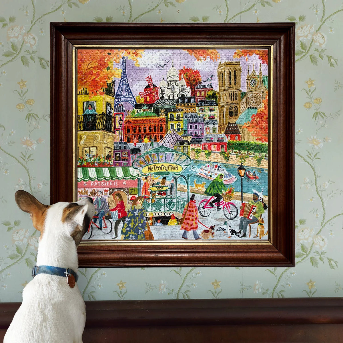 Eeboo Paris in Autumn 1000 Piece Puzzle