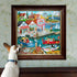 Eeboo New England Wharf 1000 Piece Puzzle