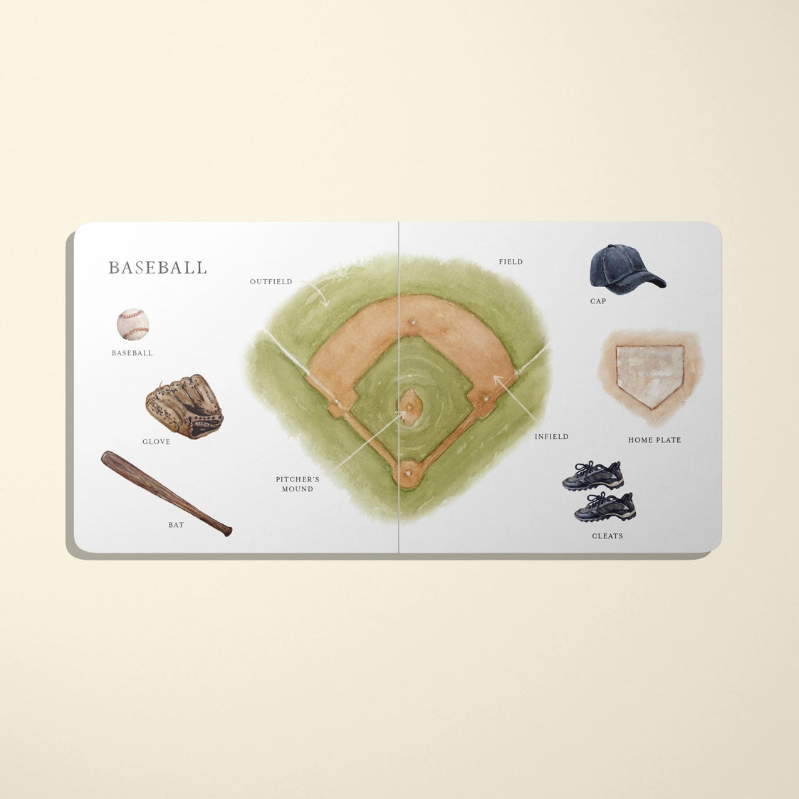 Paige Tate & Co Our Big Book of Sports (Board Book)