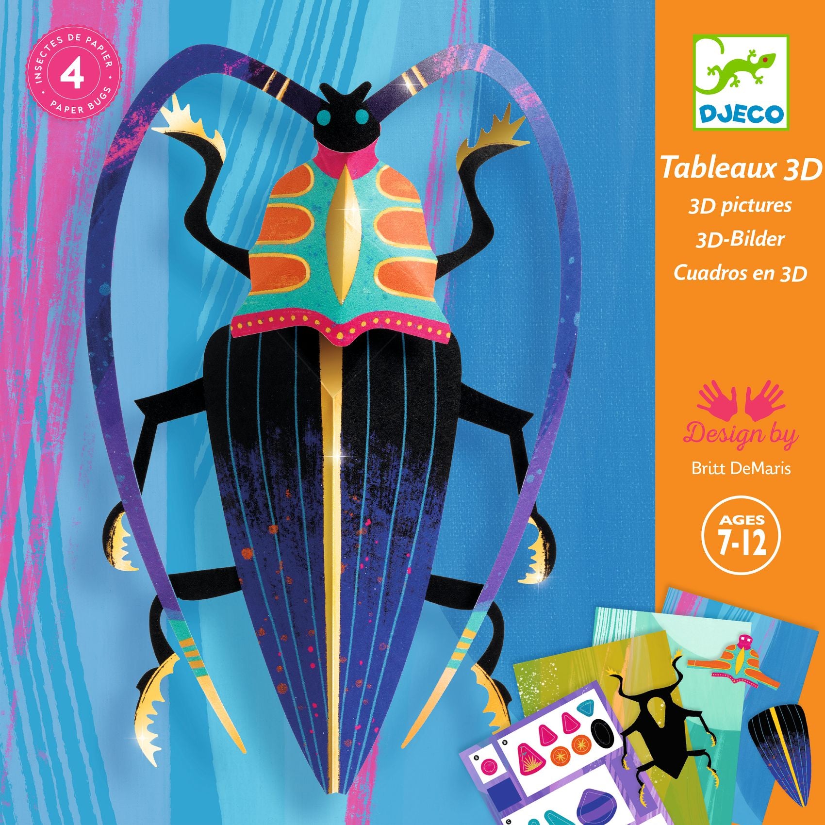 Paper Creation Paper Bugs – Kids 'N Kribs