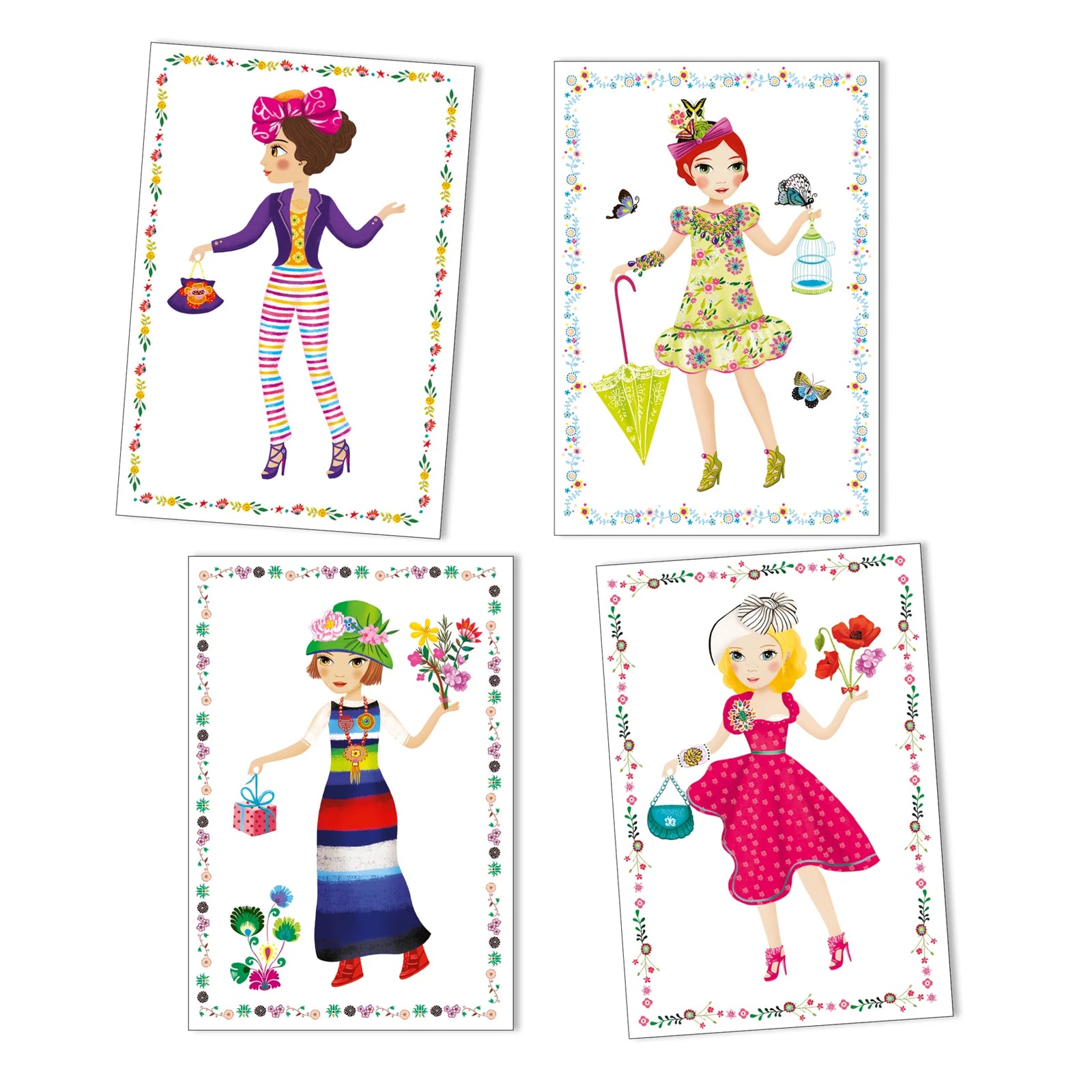 Djeco Stickers & Paperdolls - Massive Fashion