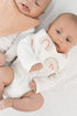 Crane Baby Parker Rainbow/Butterfly Bandana-Style Muslin Bib Set