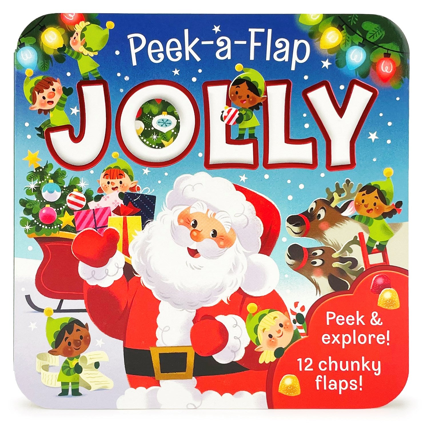 Jolly Peek-a-Flap Book