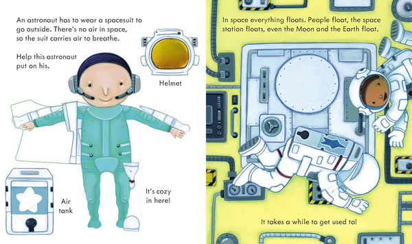 Peek Inside Space Usborne