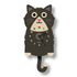 Popclox Pendulum Clock, Kitten (Wood)