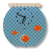 Popclox Pendulum Clock, Fishbowl (Wood)