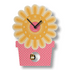 Popclox Pendulum Clock, Flowerpot (Wood)