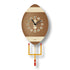 Popclox Pendulum Clock, Football (Wood)