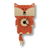 Popclox Pendulum Clock, Fox (Wood)