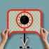 Popclox Pendulum Clock, Hockey (Wood)