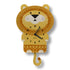Popclox Pendulum Clock, Lion (Wood)