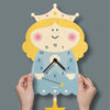 Pendulum Clock, Princess (Wood)