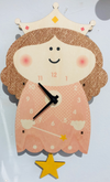 Pendulum Clock, Princess (Wood)