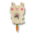 Popclox Pendulum Clock, Rabbit (Wood)