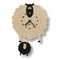 Popclox Pendulum Clock, Sheep (Wood)