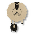 Popclox Pendulum Clock, Sheep (Wood)