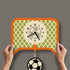Popclox Pendulum Clock, Soccer (Wood)