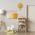 Popclox Pendulum Clock, Sun (Wood)