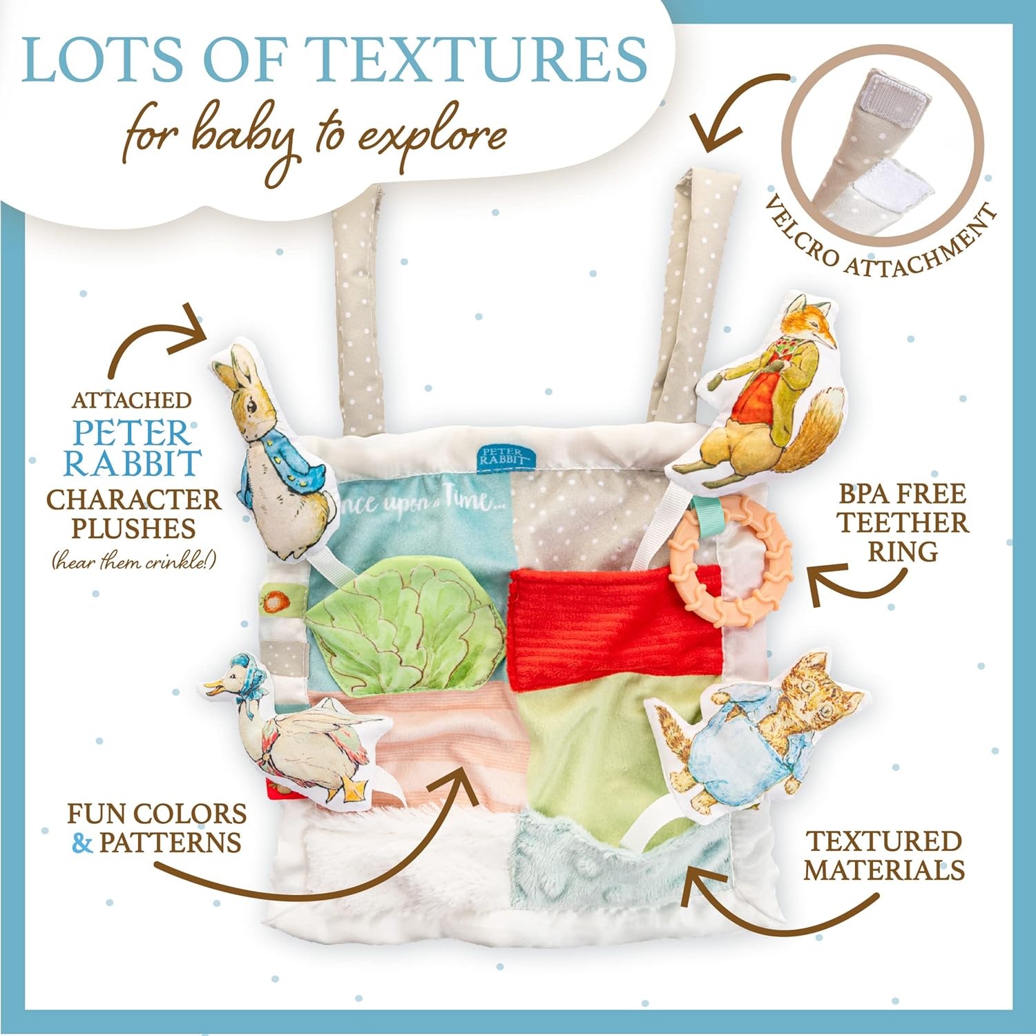 Peter Rabbit On-The-Go Activity Blanky