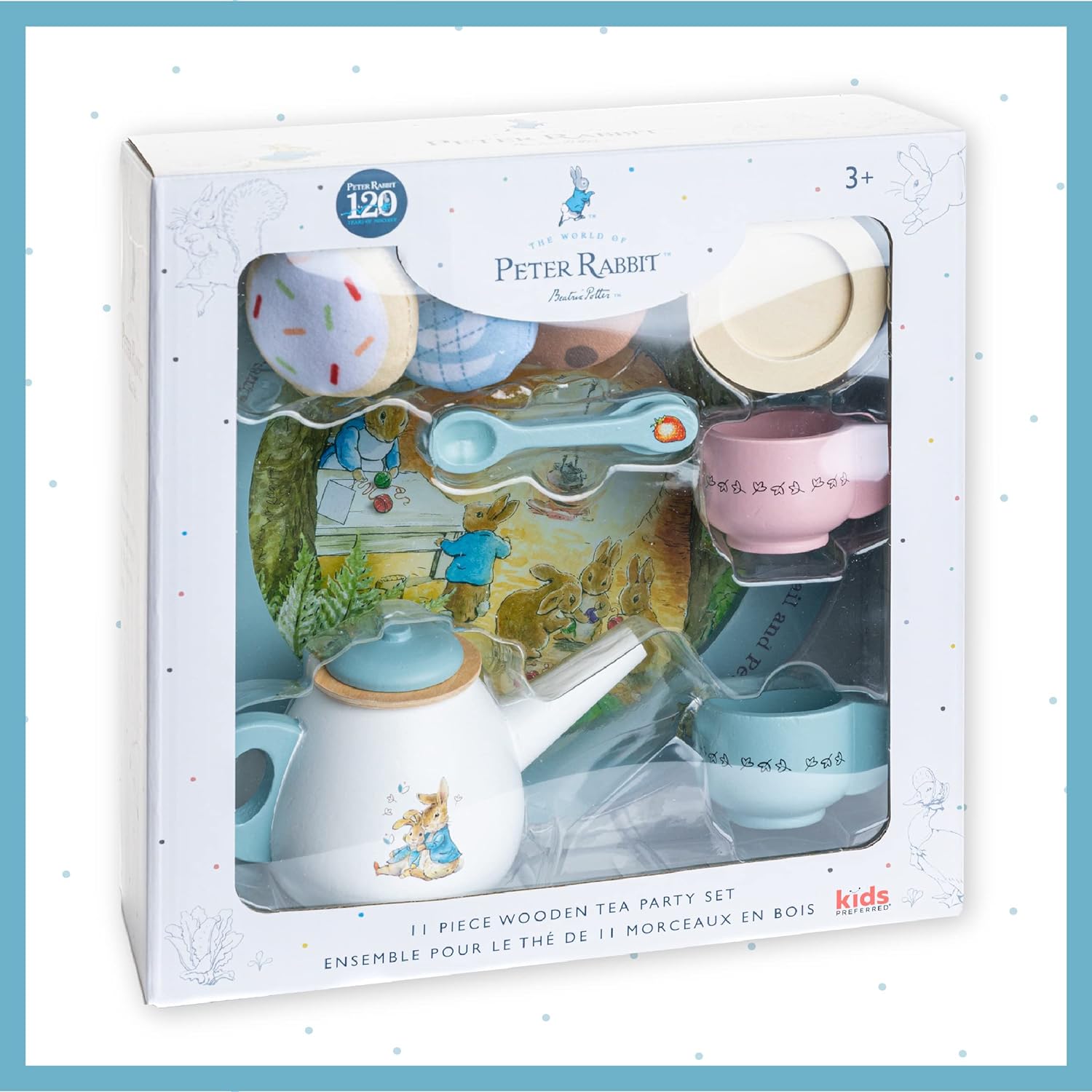 Kids Preferred Peter Rabbit Wooden Tea Set – Kids 'N Kribs