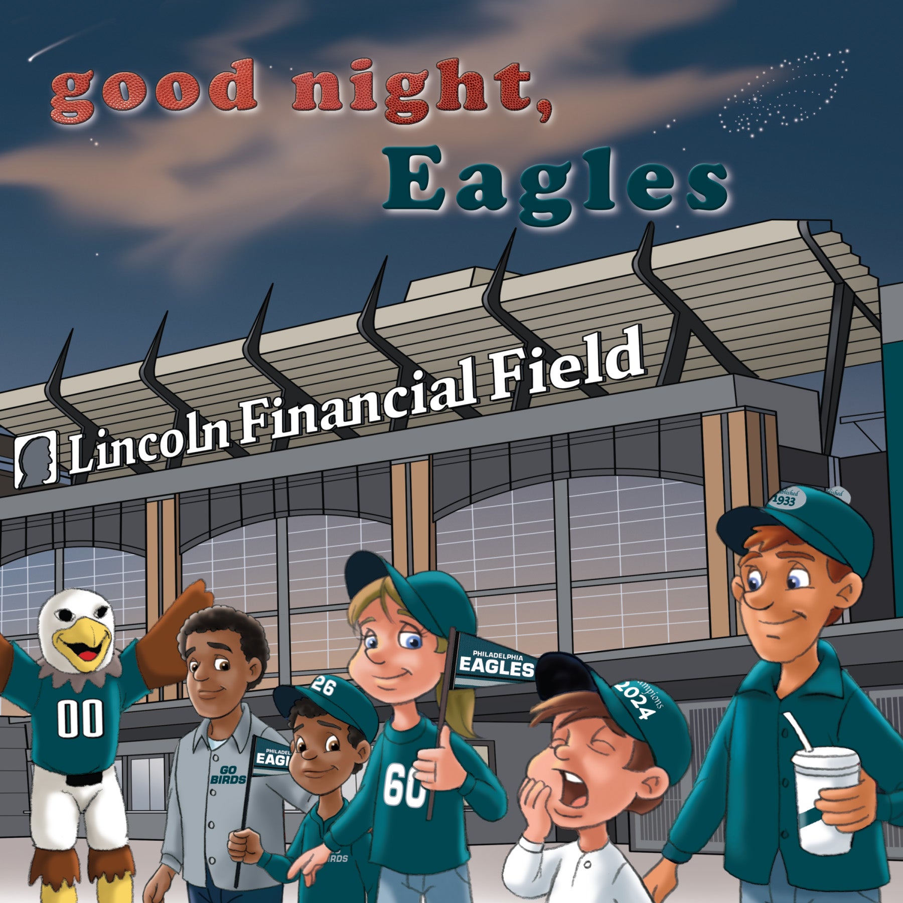 Philadelphia Eagles: Good Night, Eagles Book