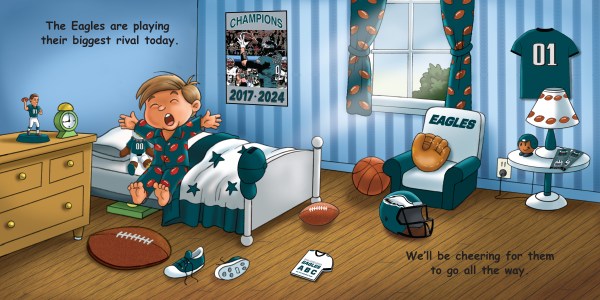 Philadelphia Eagles: Good Night, Eagles Book
