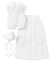 Kissy Kissy Phillip Convertible Christening Gown & Hat Set