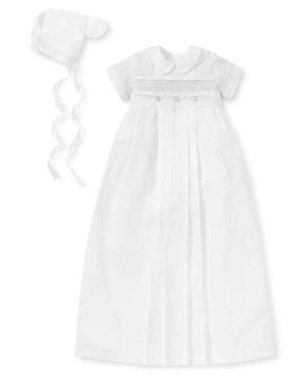 Kissy Kissy Phillip Convertible Christening Gown & Hat Set