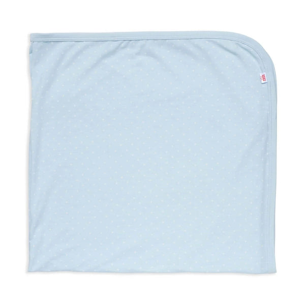 Pin Dot Modal Blanket, Blue