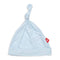 Pin Dot Modal Newborn Hat, Blue