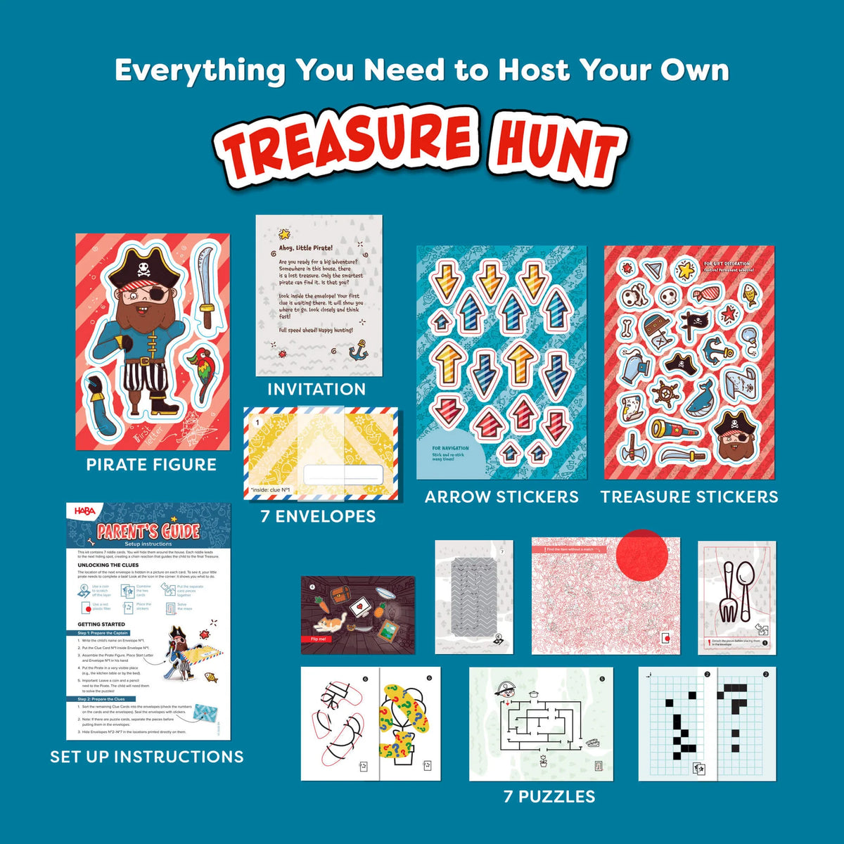 Haba Pirate Treasure Hunt Party Game