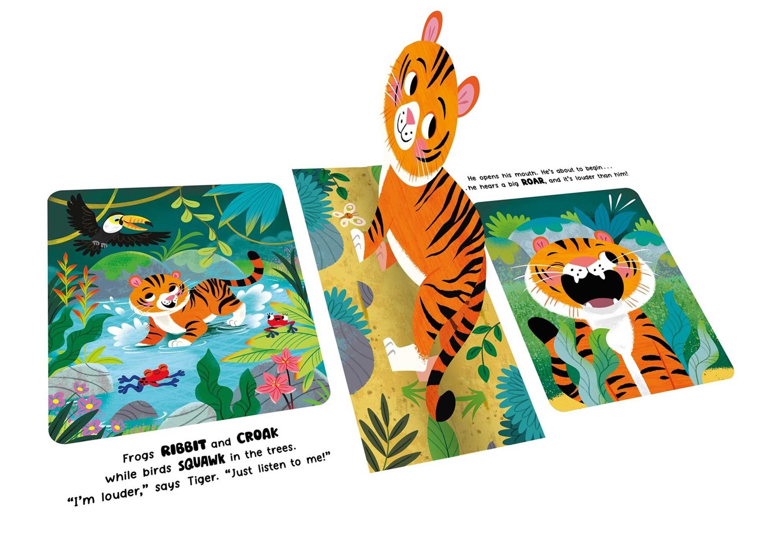 Simon and Schuster Pop-Up Stories: Wild Animals: with Standing Pop-Ups On Every Page