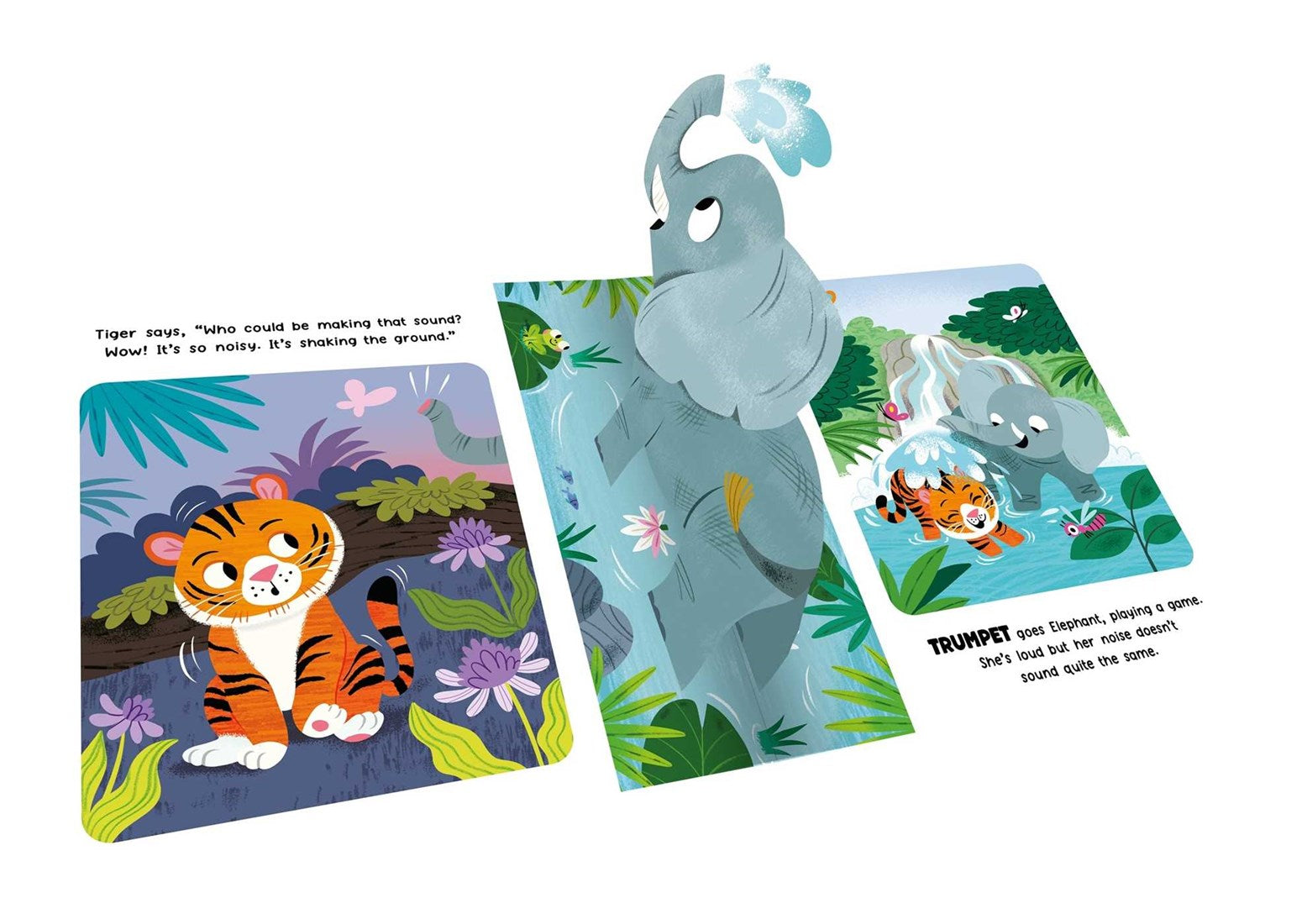 Simon and Schuster Pop-Up Stories: Wild Animals: with Standing Pop-Ups On Every Page