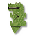 Popclox Pendulum Clock, Alligator (Wood)