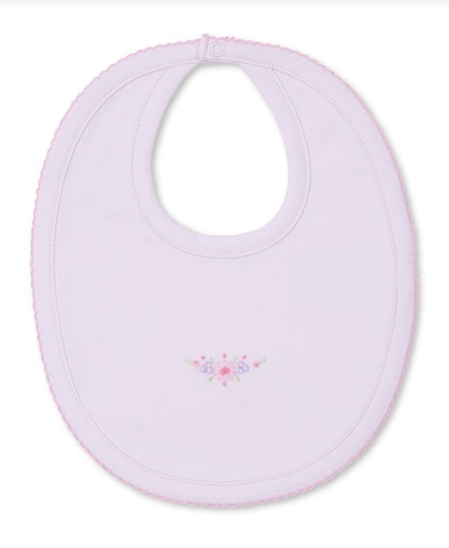 Premier Fall Swag Emb Bib with Hand Emb, Pink