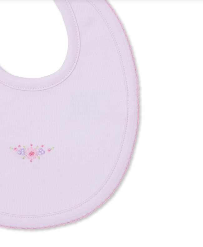 Premier Fall Swag Emb Bib with Hand Emb, Pink