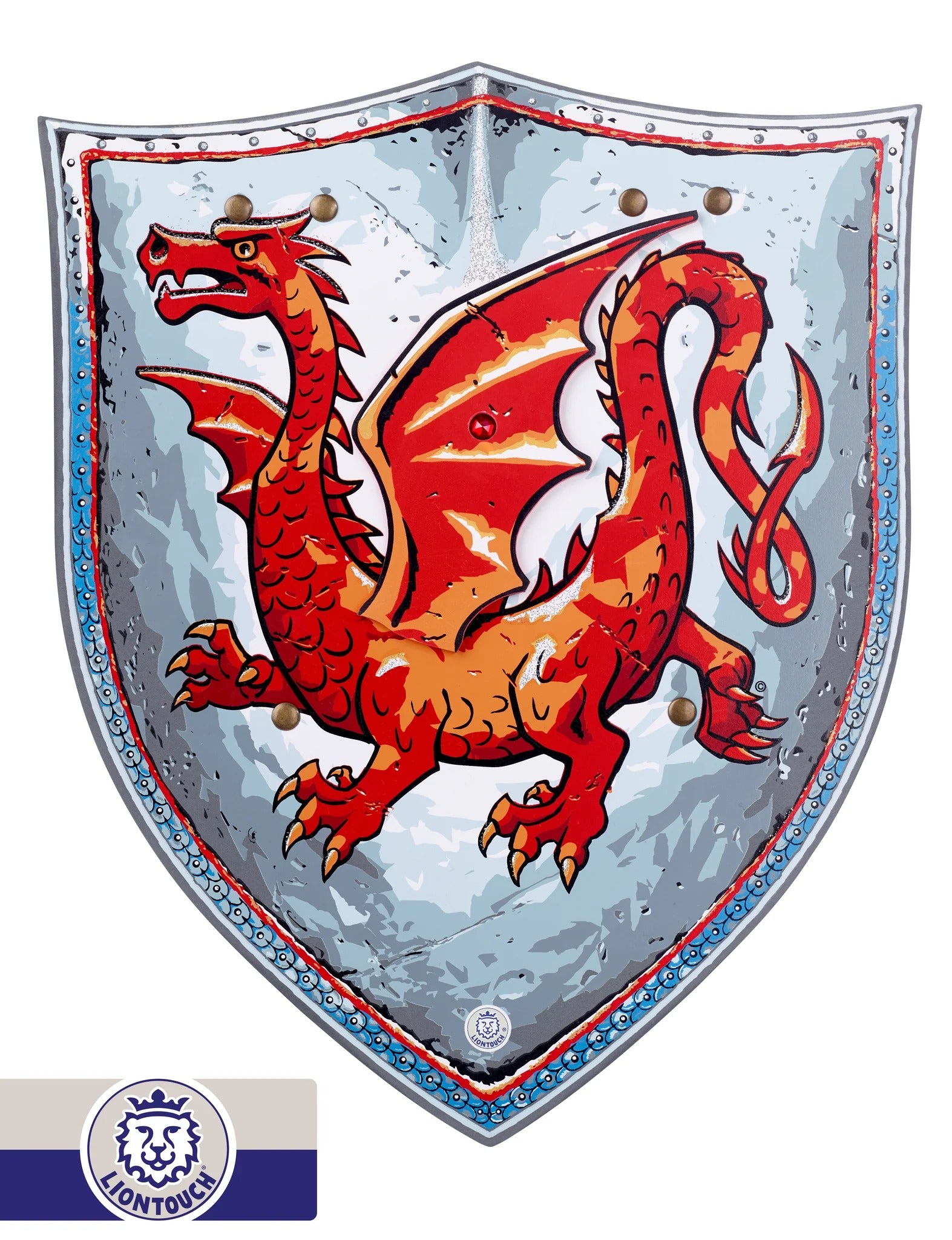 Liontouch Pretend-Play Foam Shield - Amber Dragon Knight