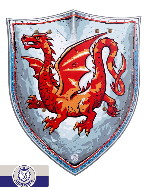 Pretend-Play Foam Shield - Amber Dragon Knight