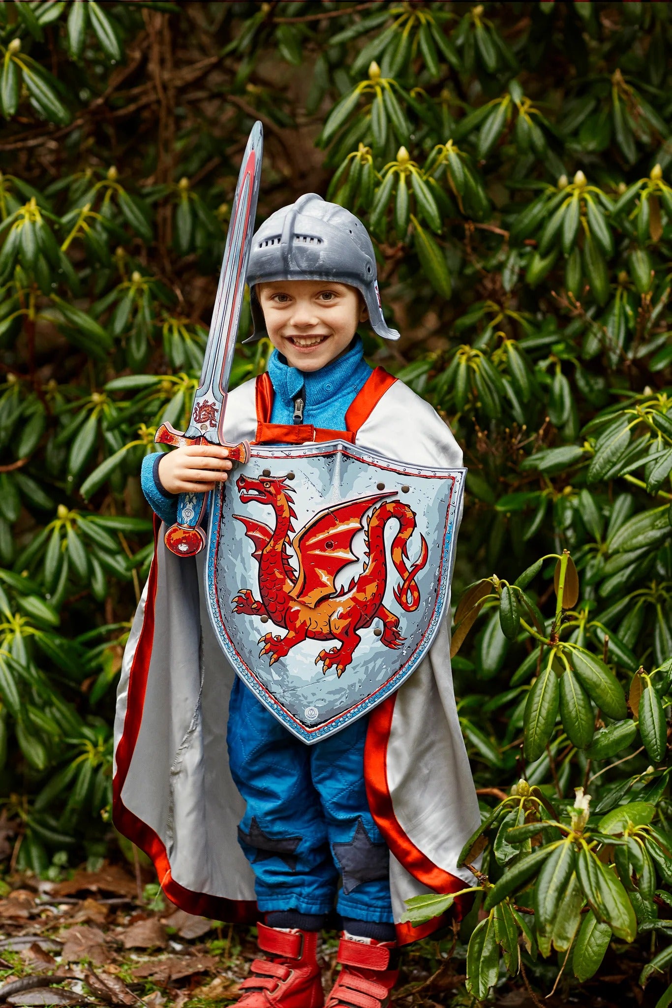 Liontouch Pretend-Play Foam Shield - Amber Dragon Knight