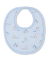 Pups In Action Bib, Blue