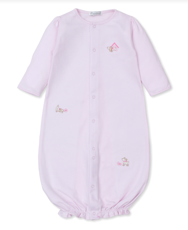 Pups In Action Convertible Gown, Pink