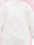 Purebaby Pale Pink Bear 4 Pack Zip Growsuit