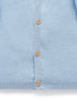 Purebaby Textured Cardigan, Blue